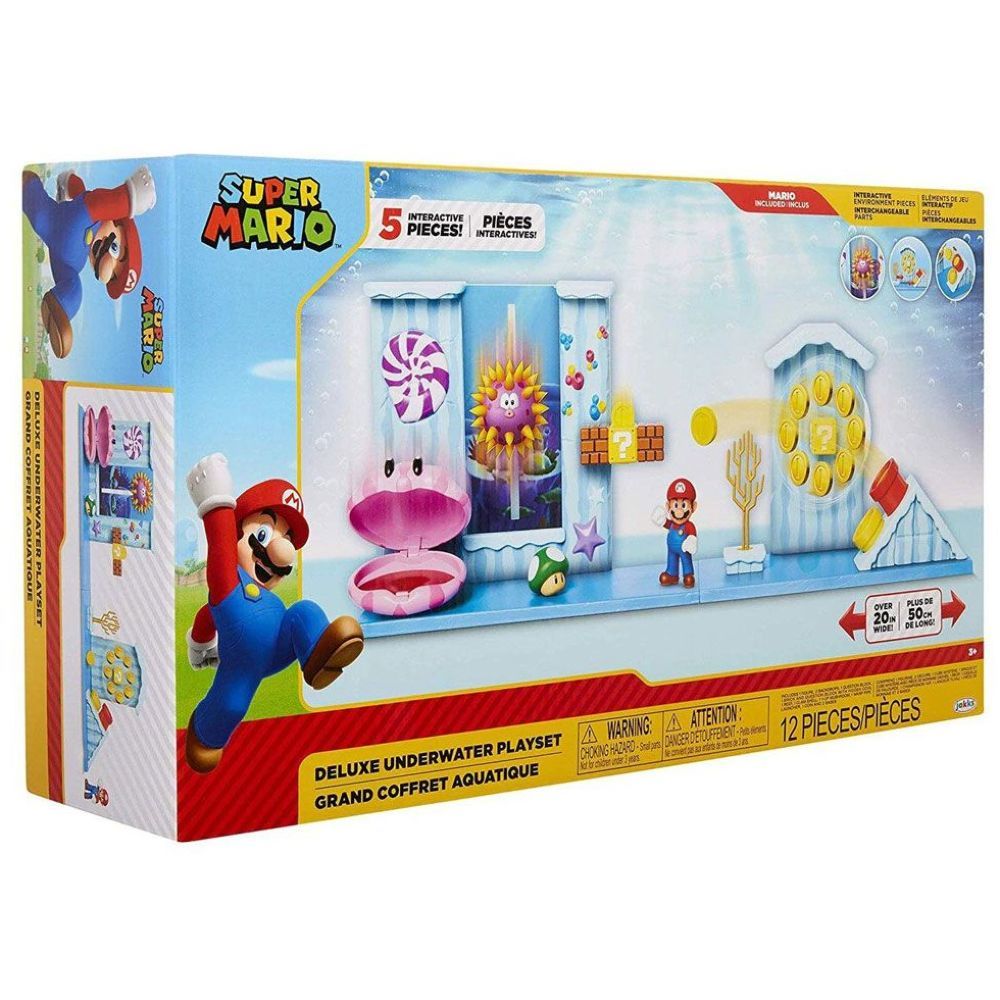 World of Nintendo Underwater Deluxe Playset