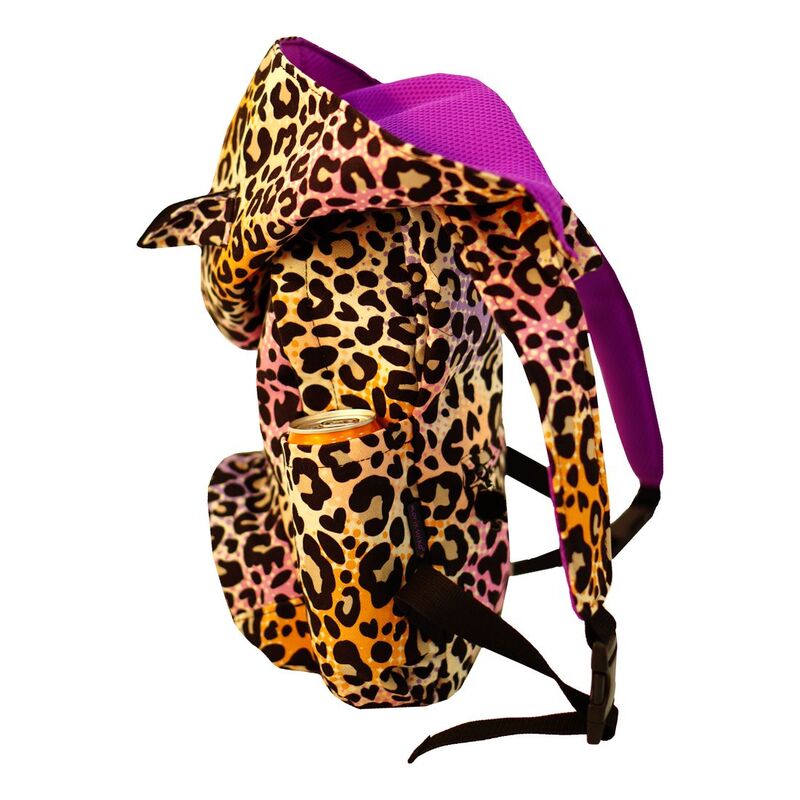 Morikukko Kids' Hooded Backpack - Cheetah Morikukko Kids' Hooded Backpack - Cheetah