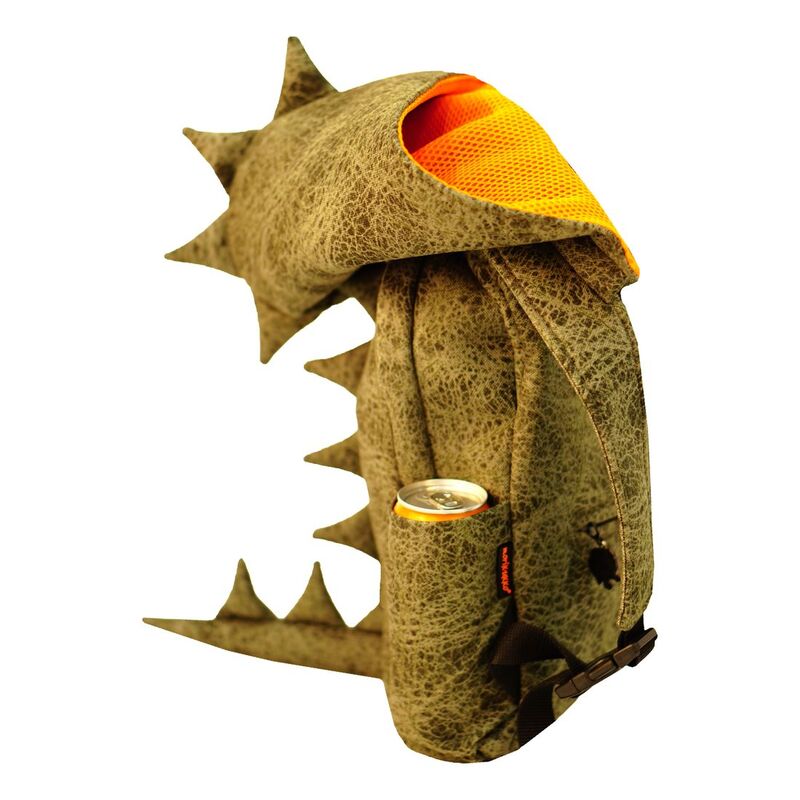 Morikukko Large Hooded Backpack Back To School - Dinosaur Morikukko Large Hooded Backpack Back To School - Dinosaur