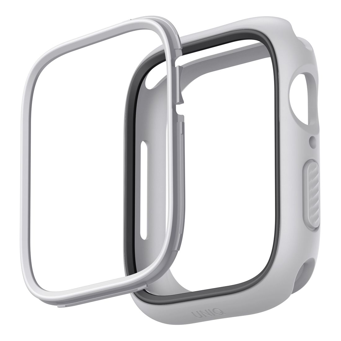 Uniq Moduo Case with Interchangeable PC Bezel for Apple Watch 41/40mm - Chalk