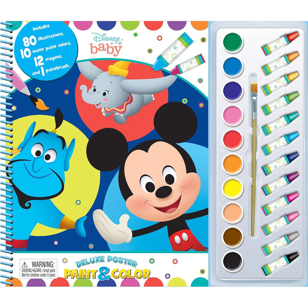 Disney Baby Deluxe Poster Paint & Color | Phidal