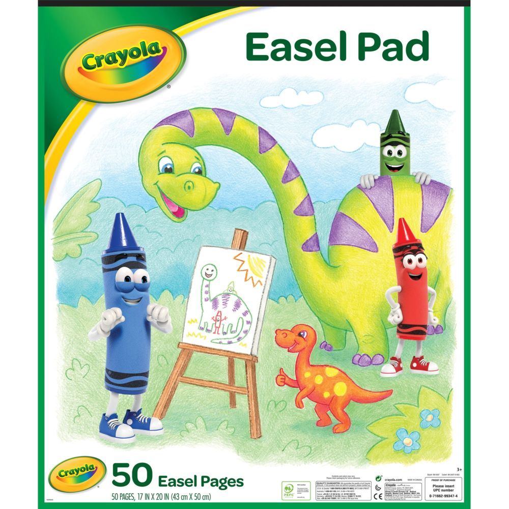 Crayola Easel Pad (50 Pages) (17 x 20-Inch)