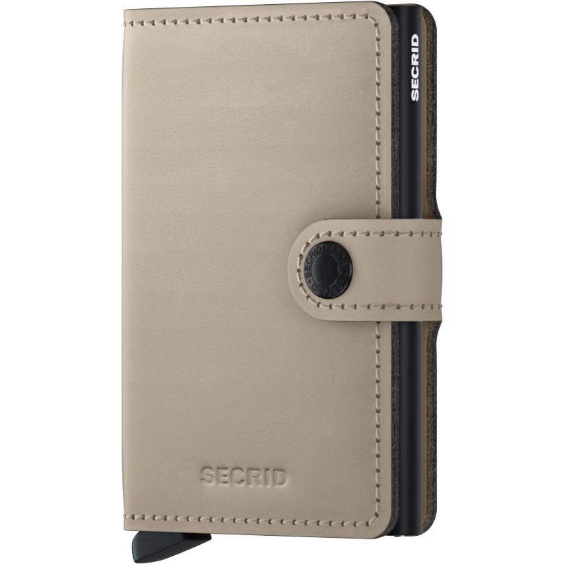 Secrid Miniwallet - Matte Leather - Desert