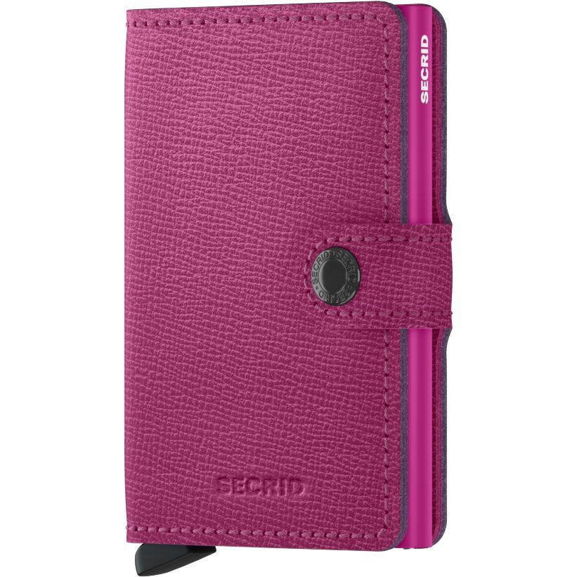 Secrid Miniwallet - Crisple Leather - Fuchsia