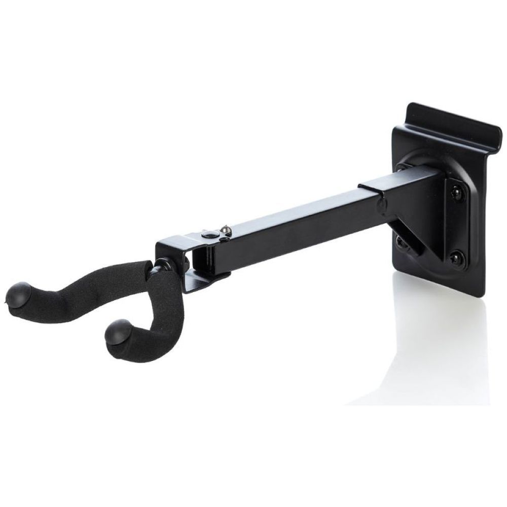 Bespeco Sh18R Slat Wall Guitar Hanger - Black