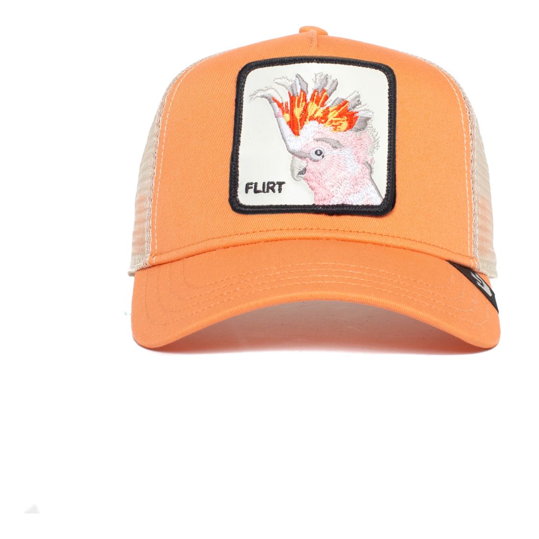 Goorin Bros The Flirty Bird Unisex Trucker Cap - Coral