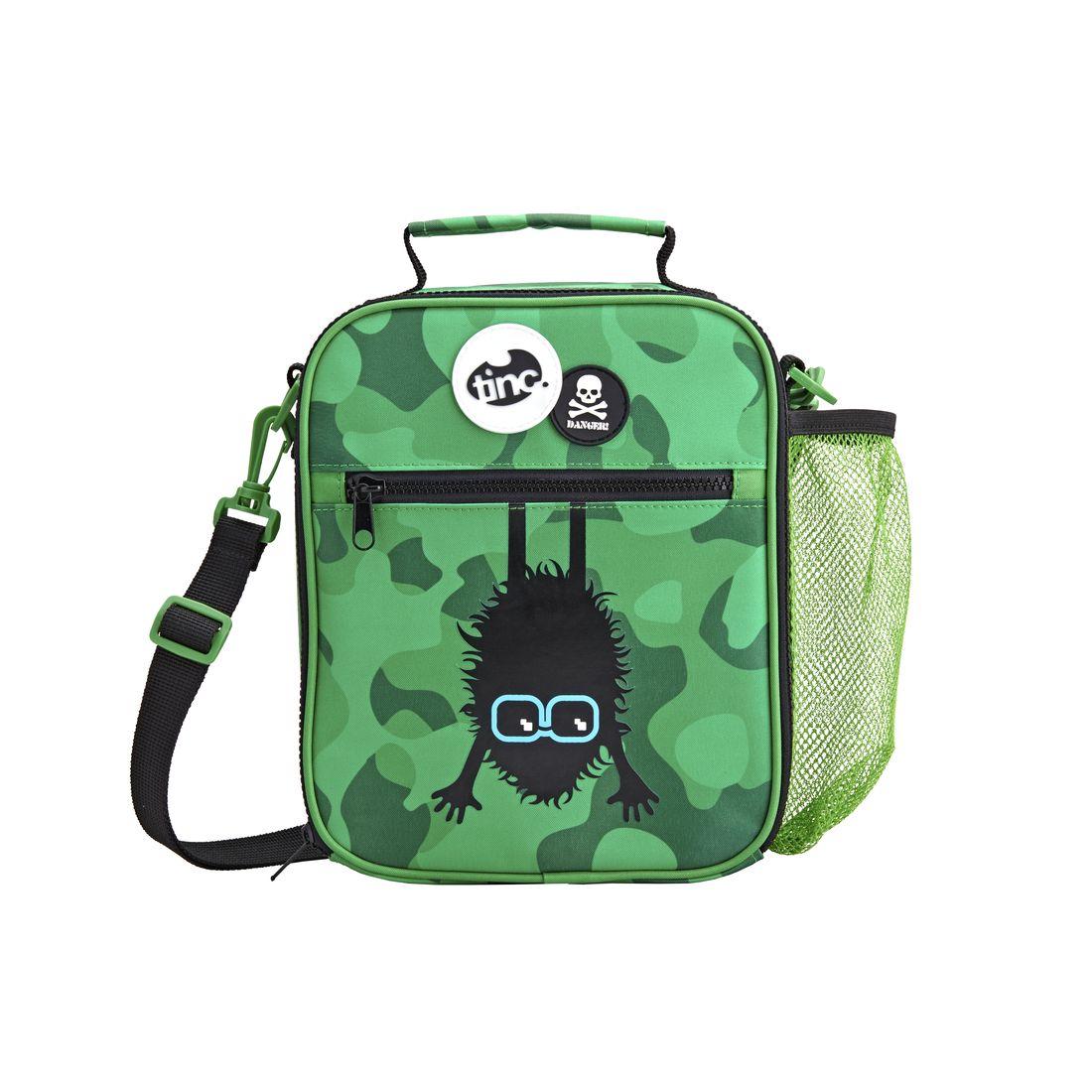 Tinc Hugga Camo Satchel Lunch Bag - Green