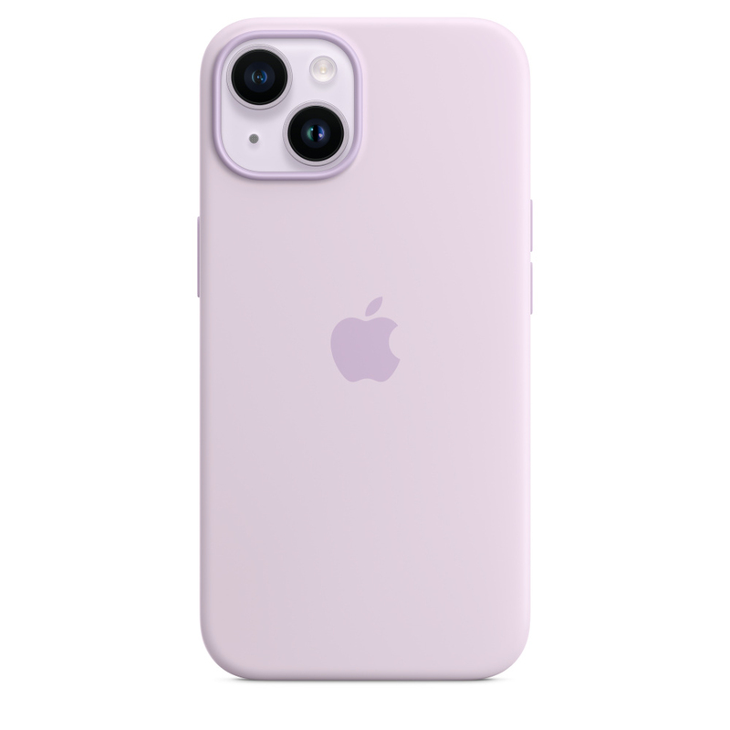 Apple Silicone Case with MagSafe for iPhone 14 - Lilac