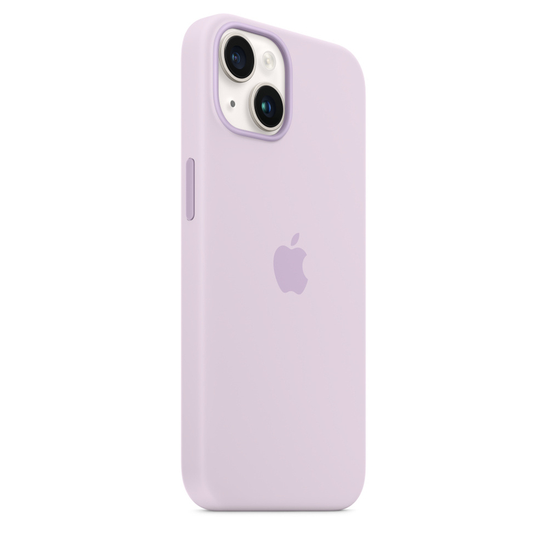 Apple Silicone Case with MagSafe for iPhone 14 - Lilac