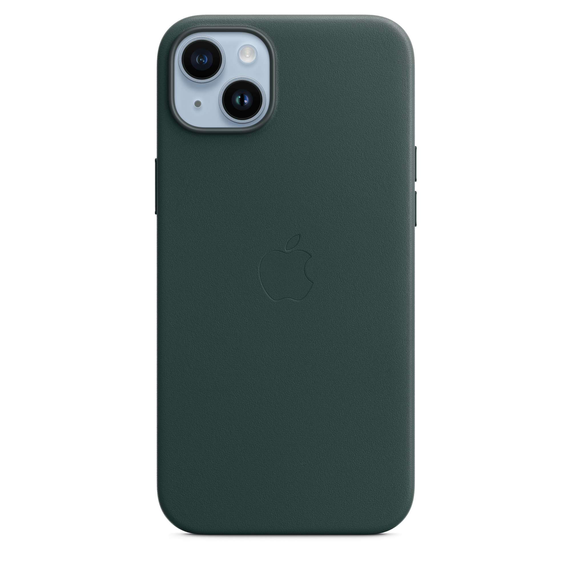 Apple Leather Case with MagSafe for iPhone 14 Plus - Forest Green