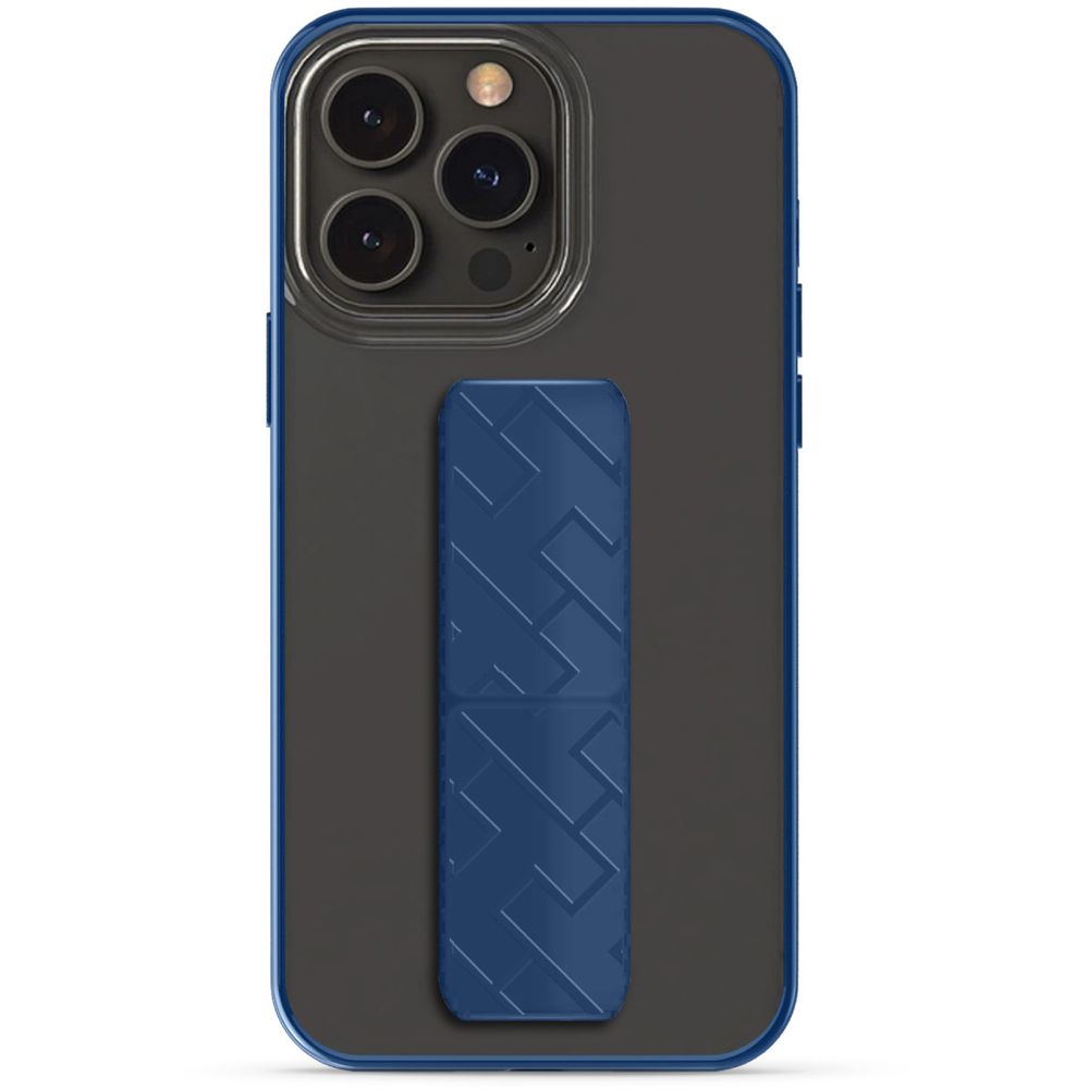 HYPHEN Grip Holder Case for iPhone 14 Pro Max - Blue