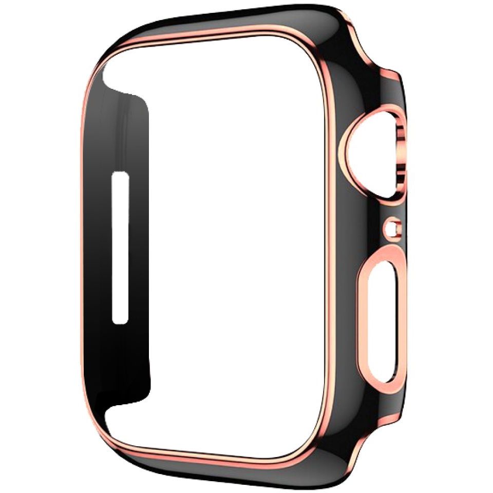 HYPHEN Apple Watch Frame Protector 45mm - Black/Rose Gold