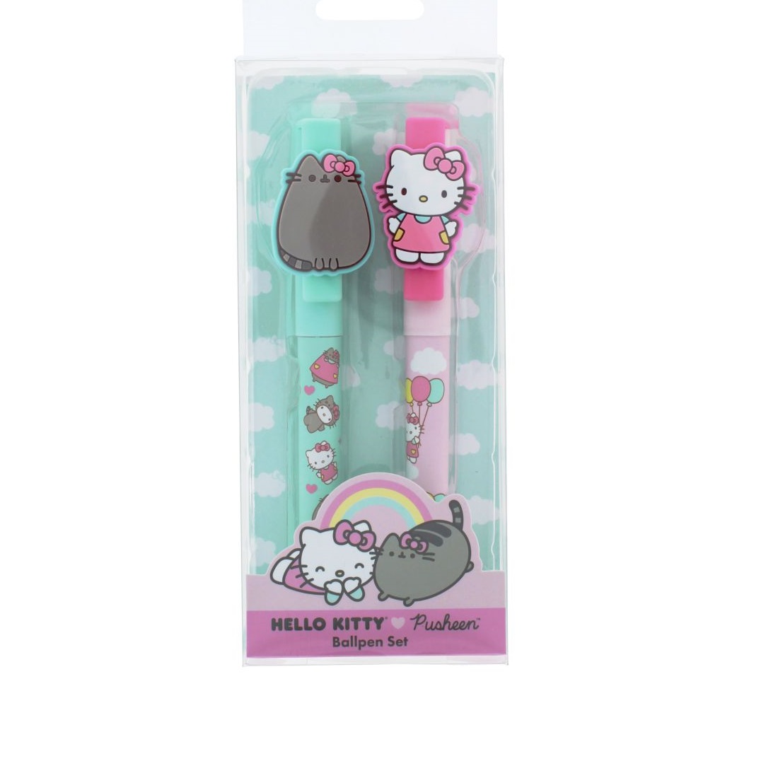 Kitty X Pusheen Pen Set (Set Of 2)