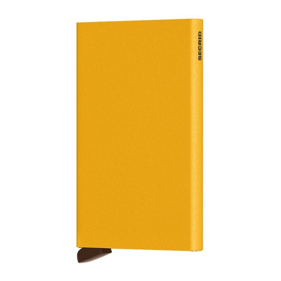 Secrid Cardprotector - Aluminum - Ochre