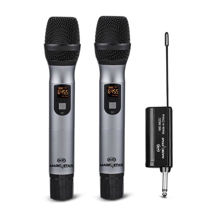 Magic Star ME-862C UHF Wireless Microphones