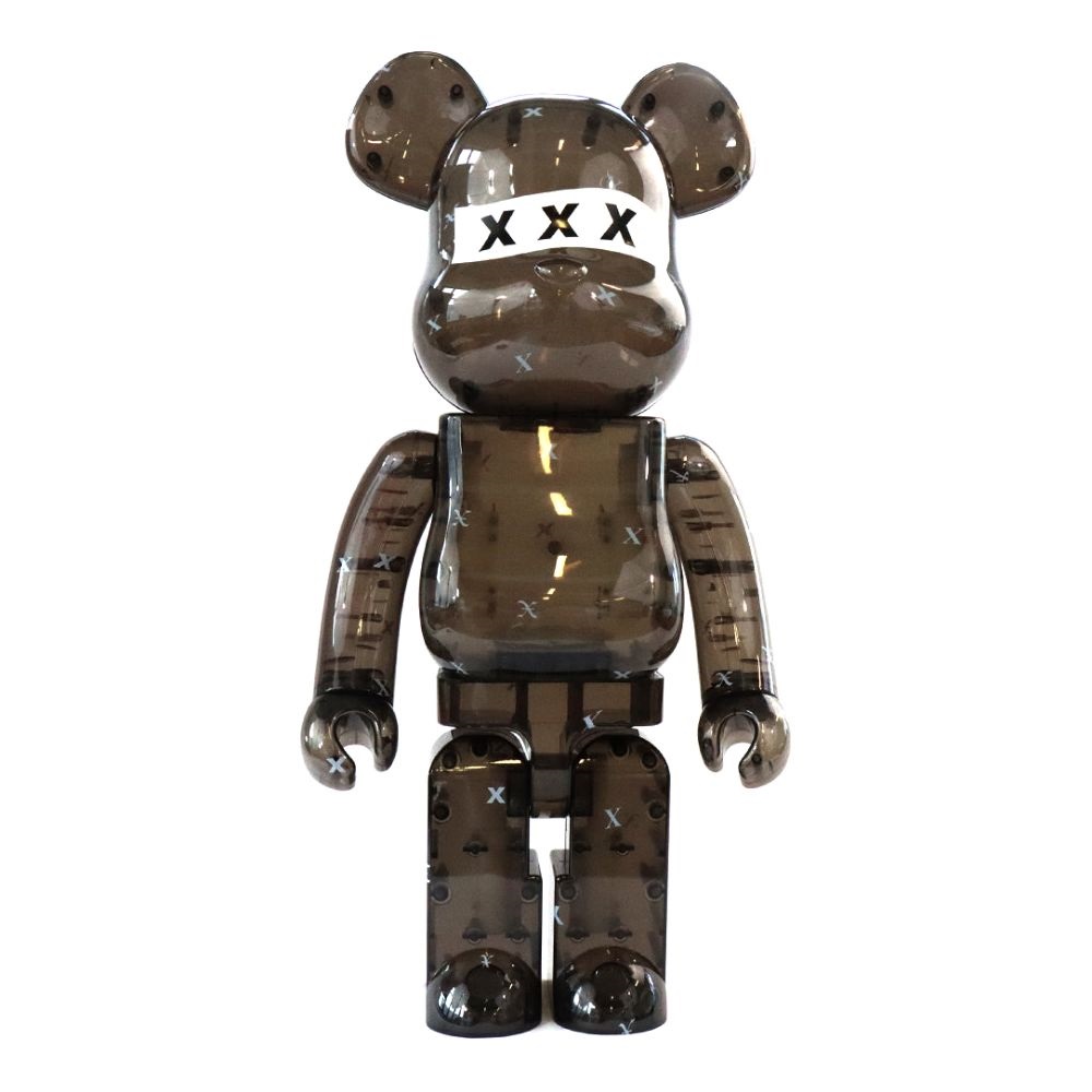 Bearbrick 1000% God Xxx Blackclear (70 Cm)