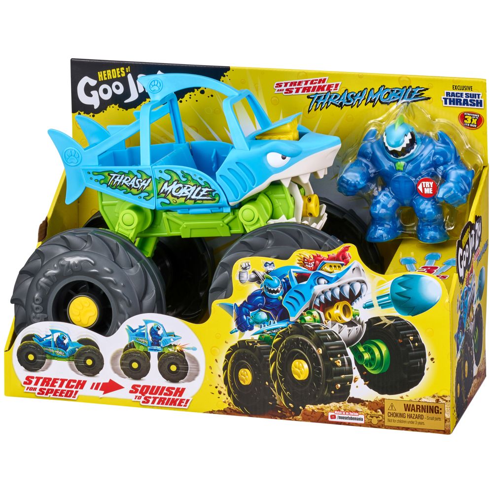 Heroes Of Goo Jit Zu Ultra Goo Season 7 Trash Mobile Vehicle