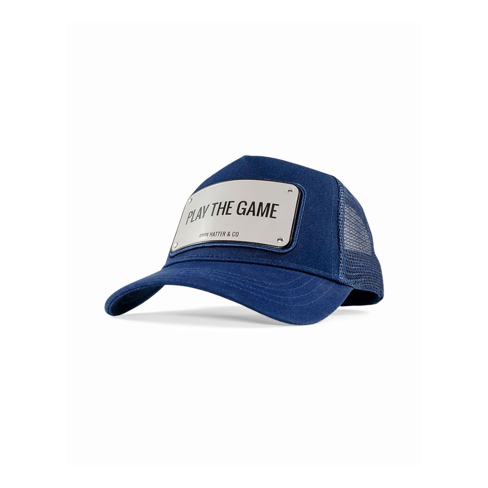 John Hatter Play The Game Unisex Cap Navy Blue