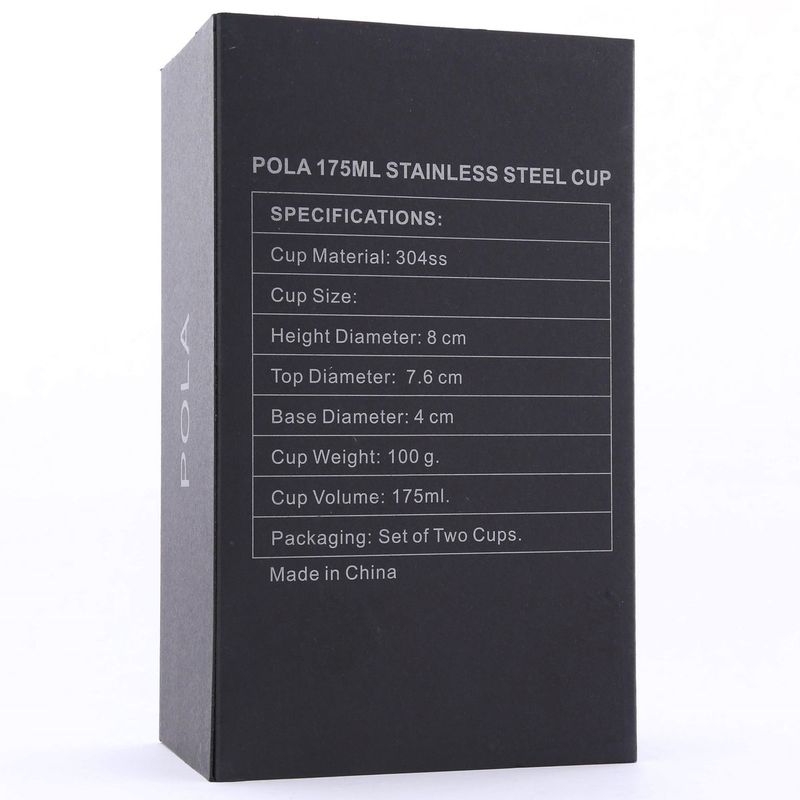 Rovatti Pola UAE Stainless Steel Cup Red 175ml