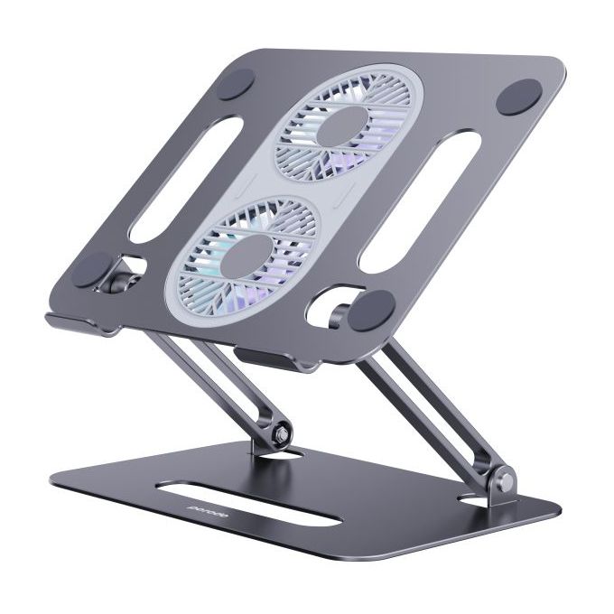 Porodo Adjustable Laptop Stand - Grey