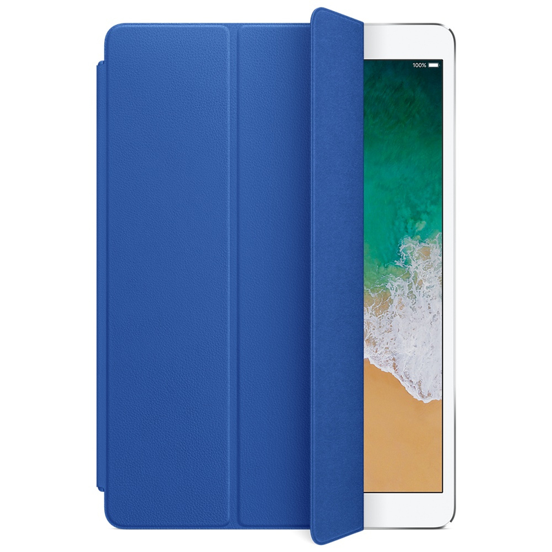 Apple Leather Smart Cover Electric Blue for iPad Pro 10.5-Inch