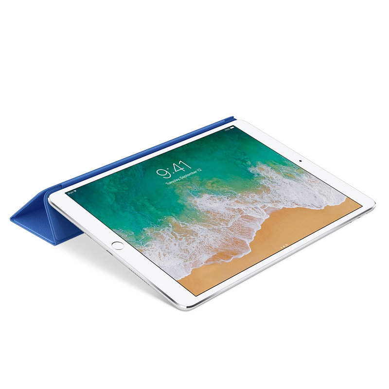 Apple Leather Smart Cover Electric Blue for iPad Pro 10.5-Inch