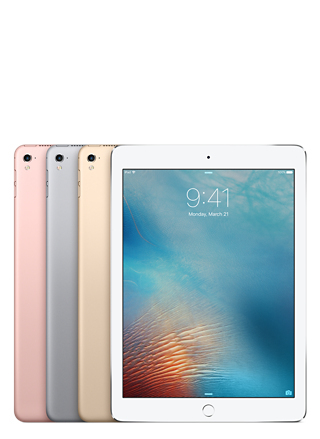 Apple iPad Pro 9.7 Inch 32GB Wi-Fi +Cellular Rose Gold Tablet