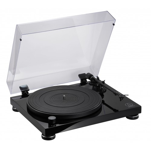 Audio-Technica AT-LPW50PB Belt-Drive Turntable with Built-in Preamp - Black