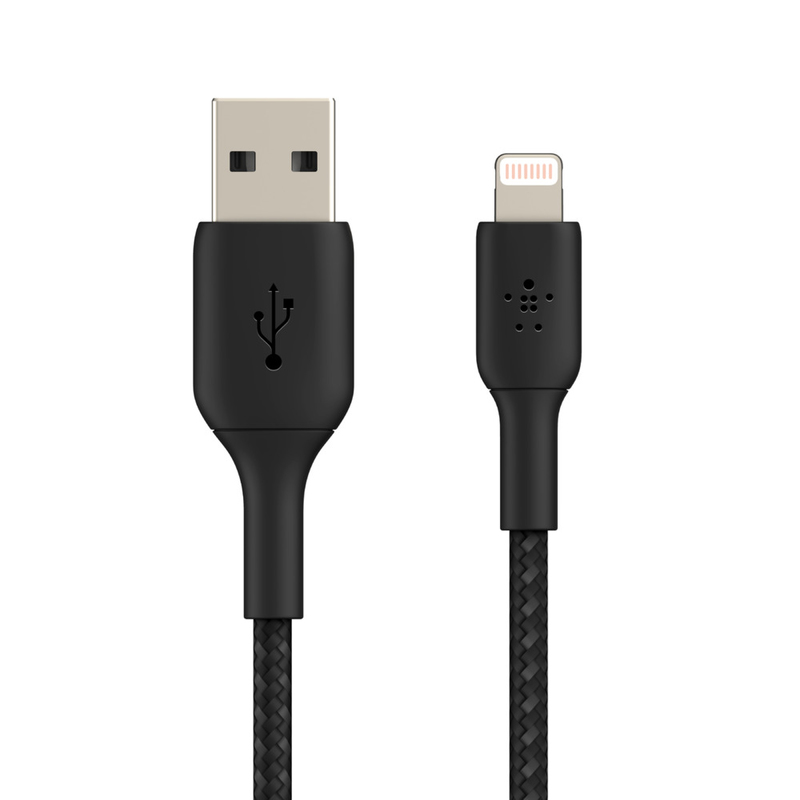 Belkin BoostCharge Lightning to USB-A Braided 3m Black