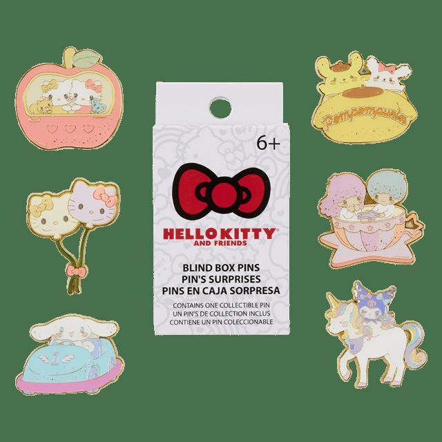 Loungefly! Blind Box Pin Sanrio Hello Kitty And Friends Carnival (Assortment - Includes 1)
