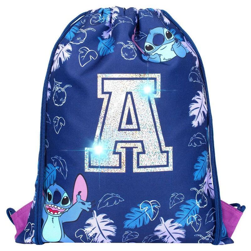 Fringoo Personalize Drawstring Bag - Stitch Blue