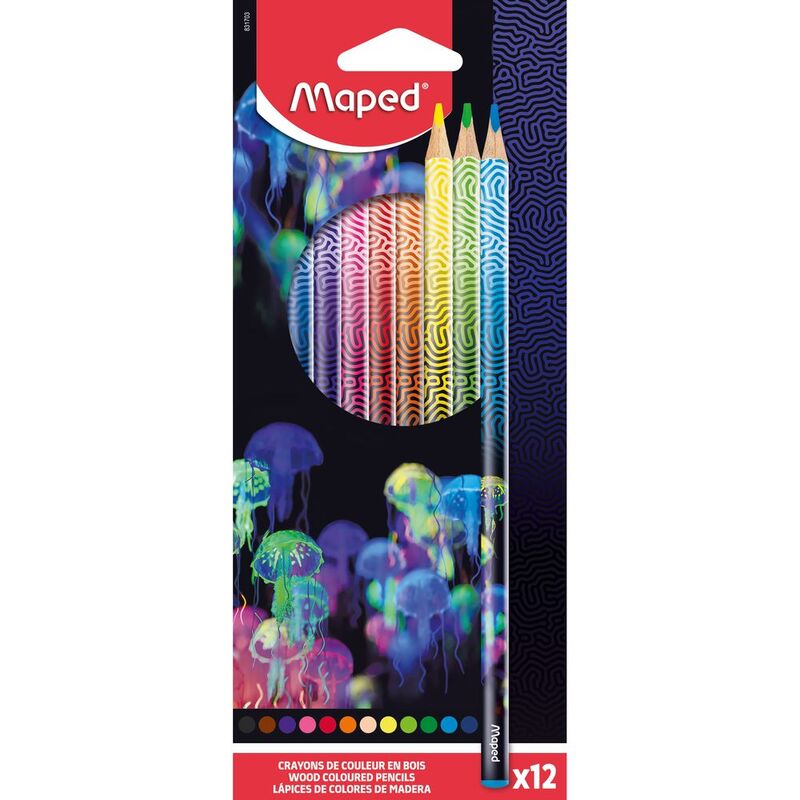 Maped Pencils Deepsea Paradise (Set of 12)