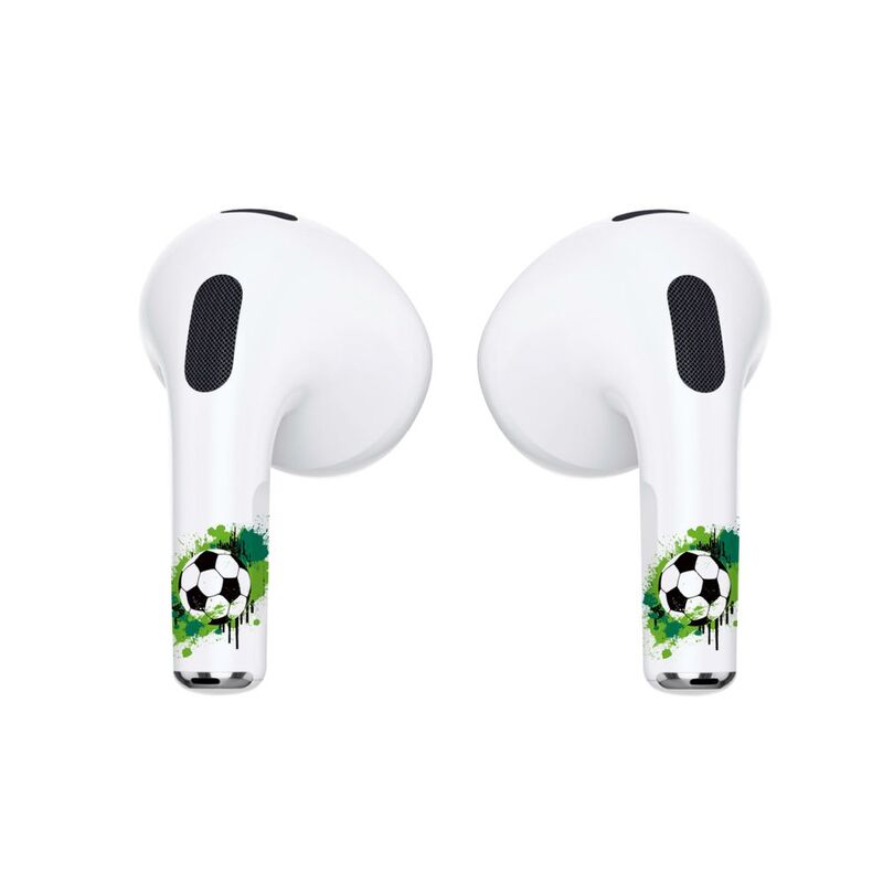 Hyphen Artpods Skin With Applicator - Airpods (3rd Gen) - Football