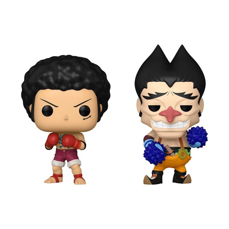 Funko Pop! Animation One Piece Luffy & Foxy Pack of 2 with Chase Vinyl Figure (with Chase*)