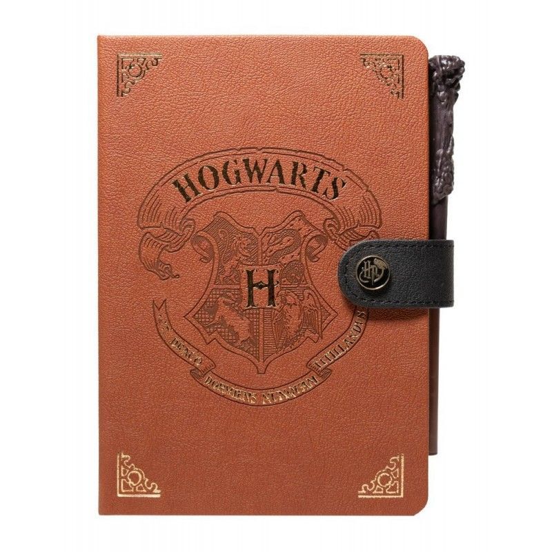 Erik Harry Potter A5 Notebook With Magic Wand Pen