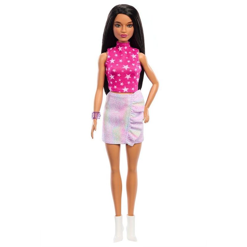 Barbie Rock Pink & Metallic 65th Anniversary Fashionistas Doll