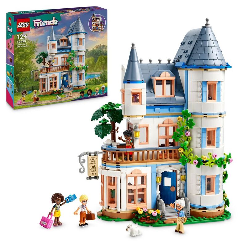 LEGO Friends Castle Bed and Breakfast Hotel Playset 42638