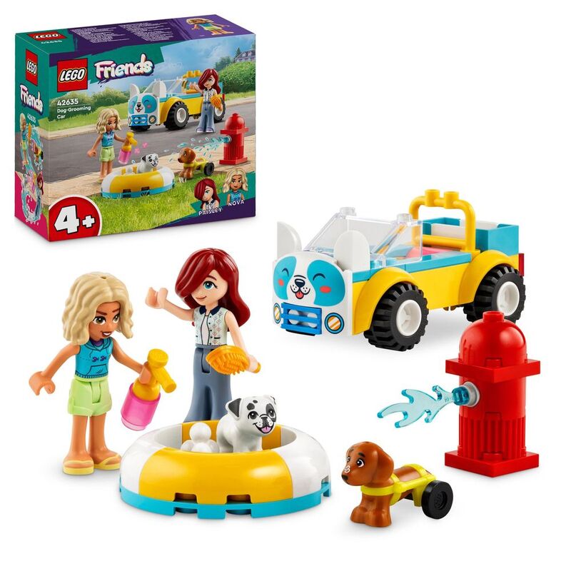 LEGO Friends Dog-Grooming Car Vehicle Playset 42635