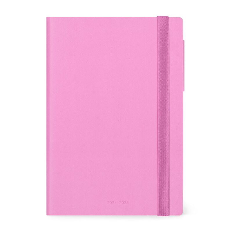 Legami Medium 16-Month Daily Diary - 2024/2025 - Bubblegum (12 x 18 cm)