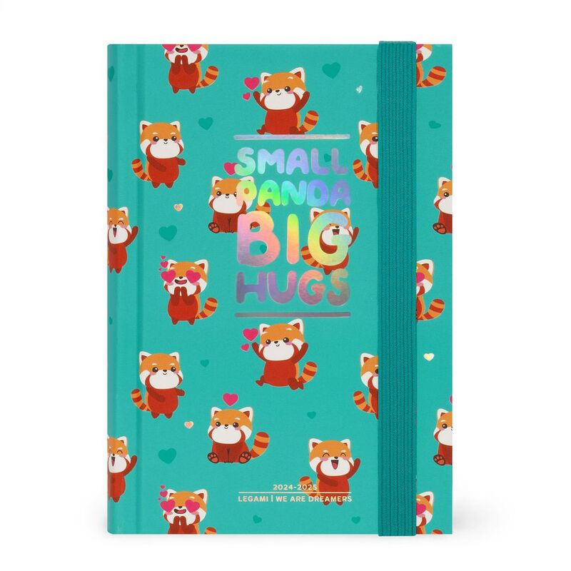 Legami Small 16-Month Daily Photo Diary - 2024/2025 - Red Panda (9.5 x 13.5 cm)