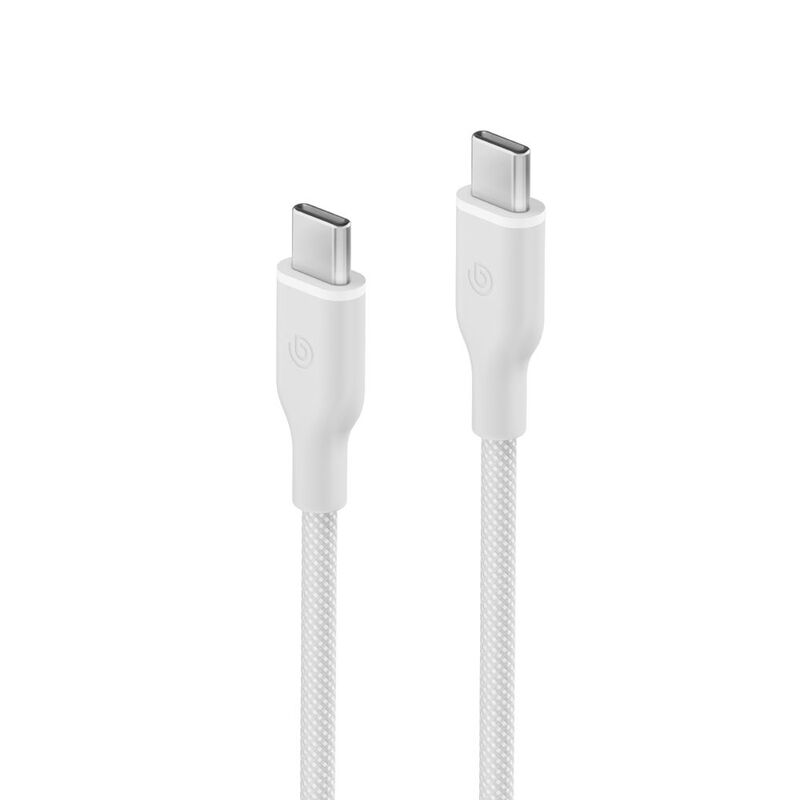 Bazic Gocharge Weave C-C Cable 60W 1.5M - White