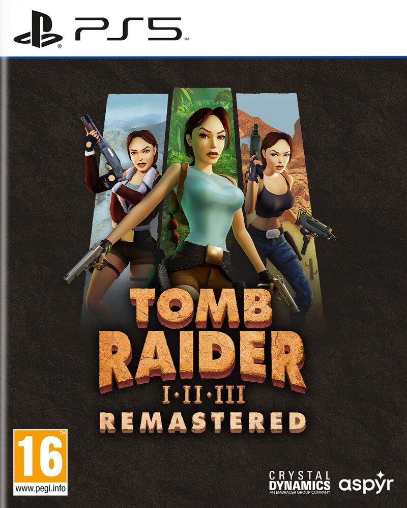 Tomb Raider I-III Remastered Starring Lara Croft (PEGI) - PS5