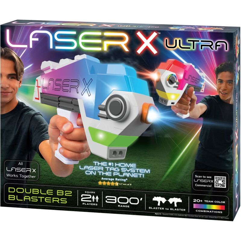 Laser X Ultra Double B2 Blasters Battery Operated Playset