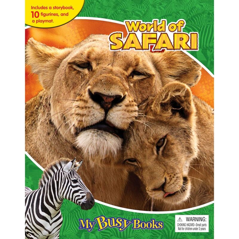 Safari Animals My Busy Books | Phidal