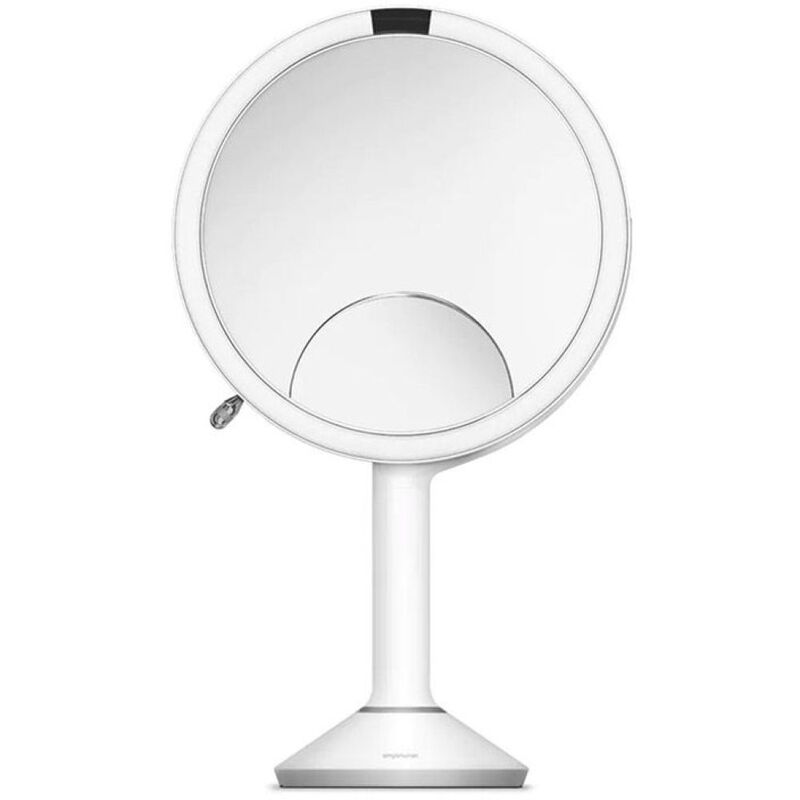Simplehuman Sensor Trio Touch Control Mirror - White 20cm - 8-Inches Simplehuman Sensor Trio Touch Control Mirror - White 20cm - 8-Inches