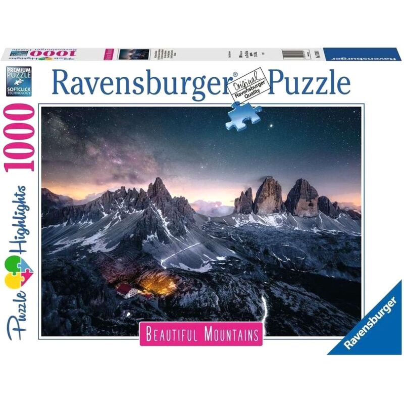 Ravensburger Three Peaks Dolomites Puzzle - (1000 Pieces)