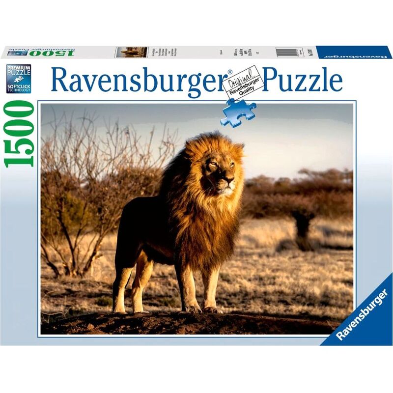 Ravensburger Lion King Of The Animals Puzzle - (1500 Pieces)