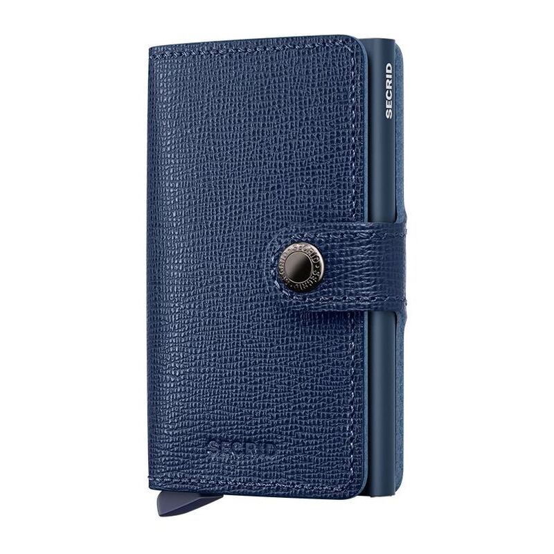 Secrid Miniwallet - Crisple Leather - Navy