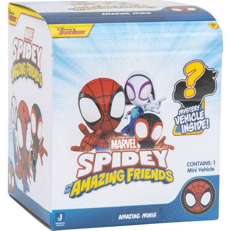 Jazwares Spidey And His Amazing Friends In Mini Vehicles Blind Box (Assortment)