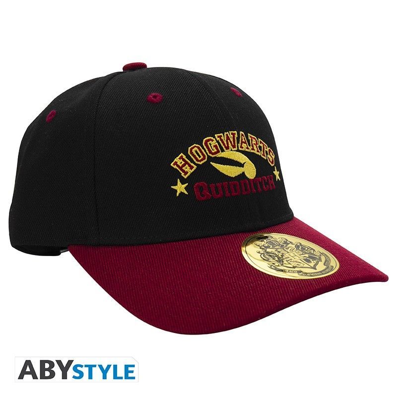 AbyStyle Harry Potter Cap Black And Red Quidditch